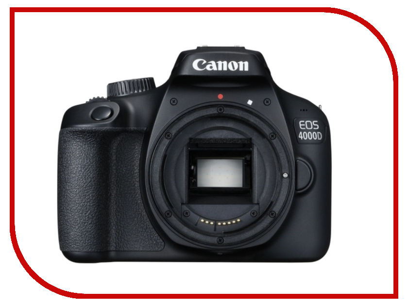 

Фотоаппарат Canon EOS 4000D Body Black, 4000D