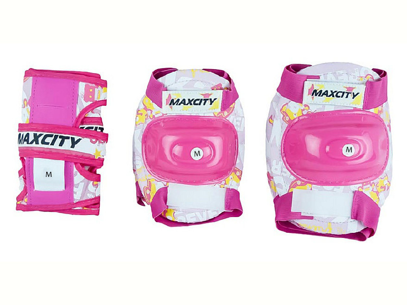 

Комплект защиты Maxcity Teddy M Pink, Teddy