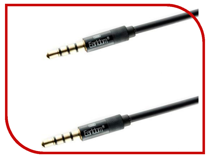 

Аксессуар Earldom Aux-10 Jack 3.5mm - Jack 3.5mm Black, Aux-10
