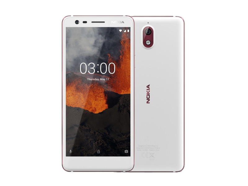 

Сотовый телефон Nokia 3.1 16GB White, 3.1 Dual Sim