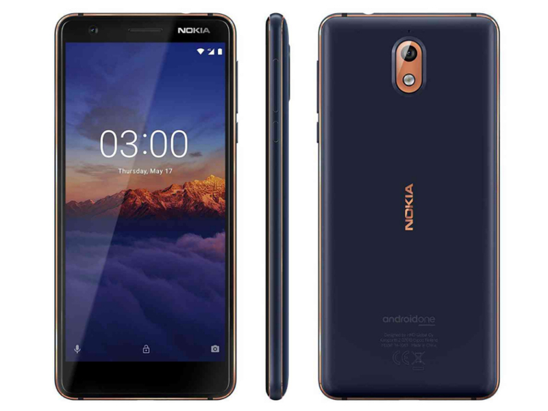 

Сотовый телефон Nokia 3.1 16GB Blue, 3.1 Dual Sim