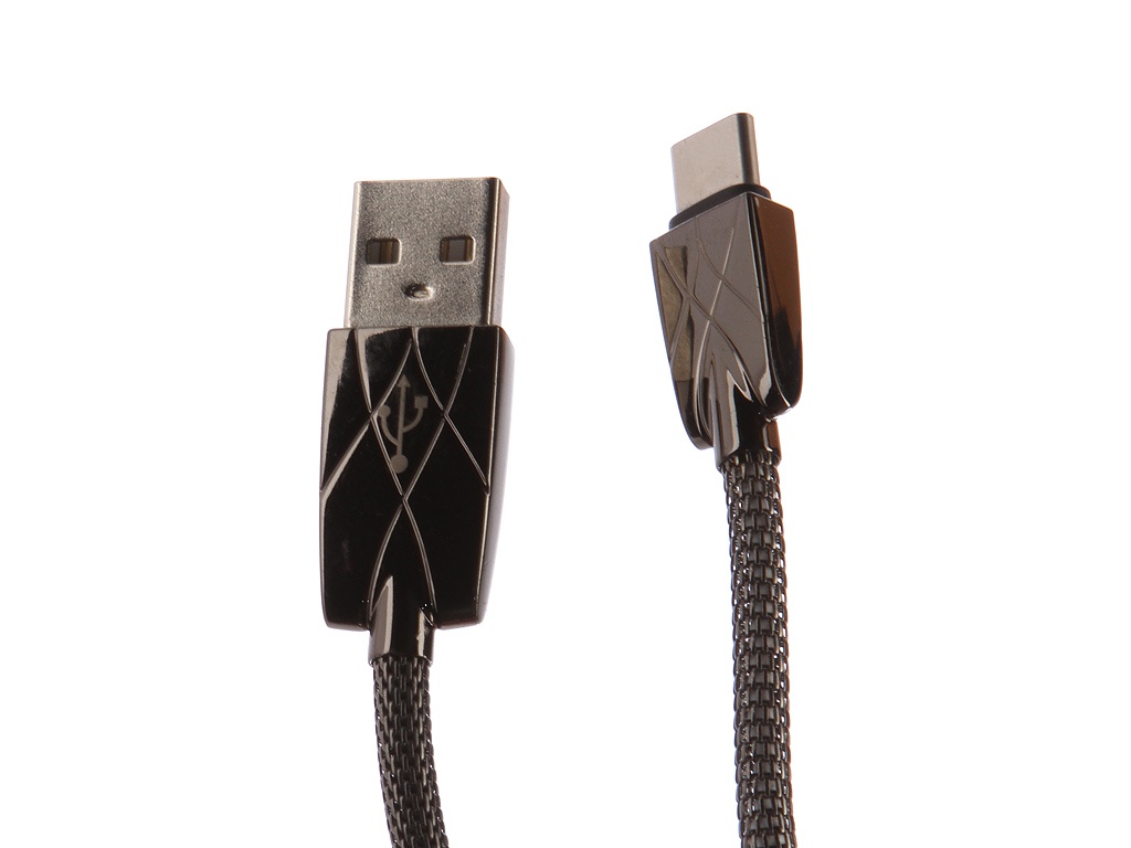 

Аксессуар DF USB – Type-C 1.0m cMetal-01 Black, cMetal-01