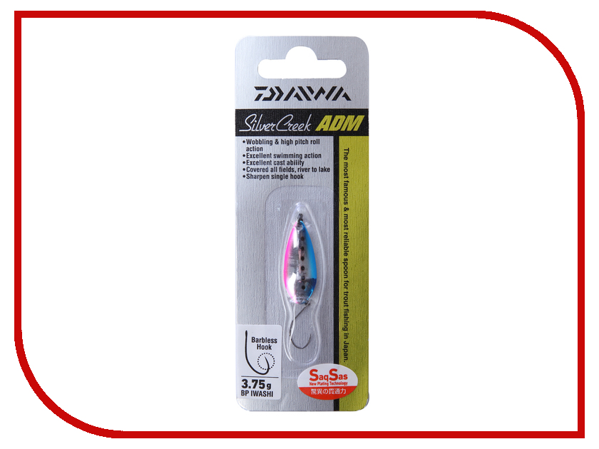 

Блесна Daiwa Silver Creek ADM 3.75g BP Iwashi 16533-102RU, Silver Creek ADM