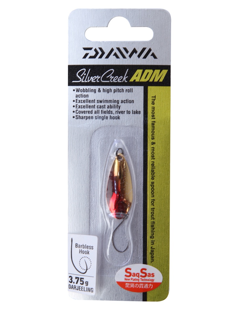 

Блесна Daiwa Silver Creek ADM 3.75g Darjeeling 16533-902RU, Silver Creek ADM