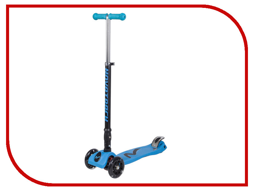 

Самокат Novatrack RainBow 120 Light Blue 120F.RAINBOW.BL8 складной, RainBow 120