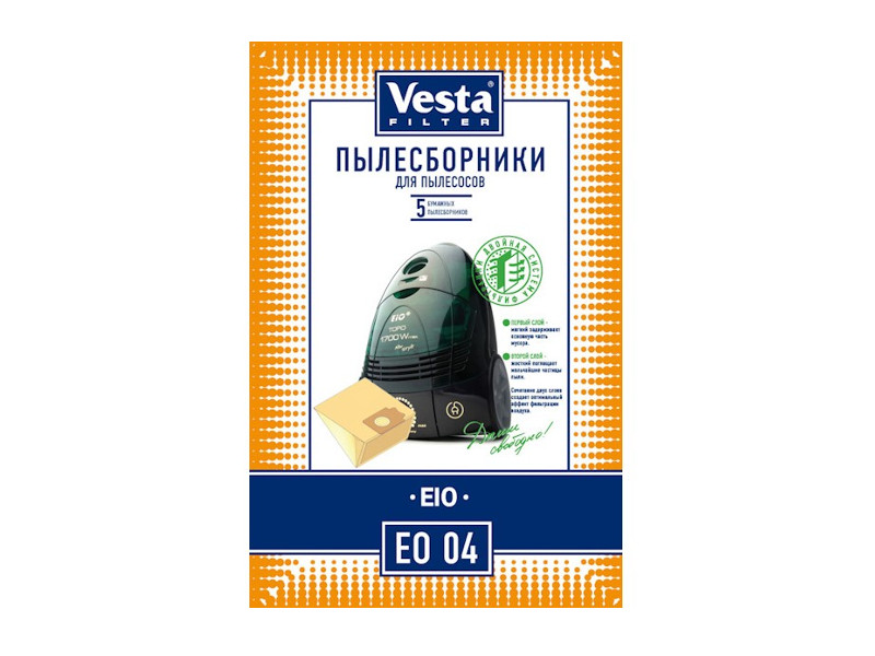 Мешки пылесборные Vesta Filter EO 04