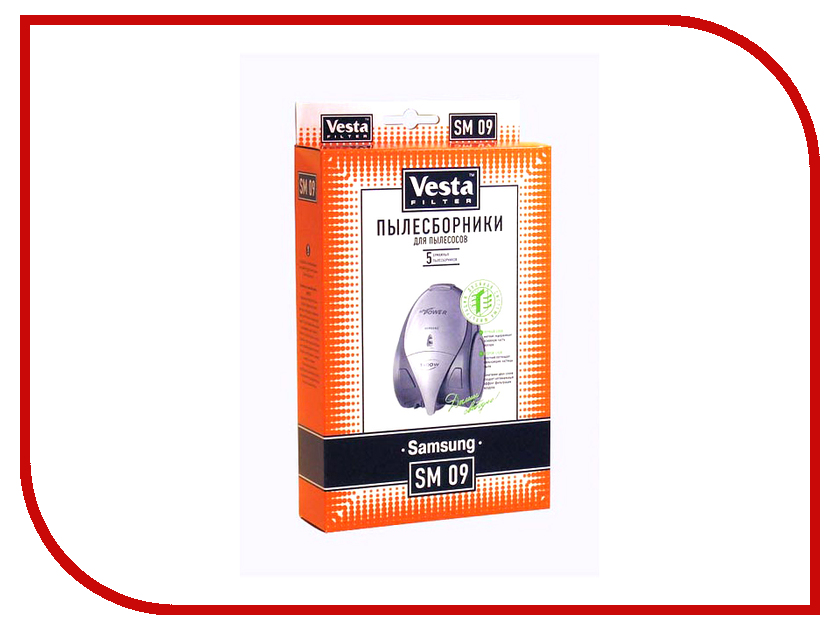 

Мешки пылесборные Vesta Filter SM 09, SM 09