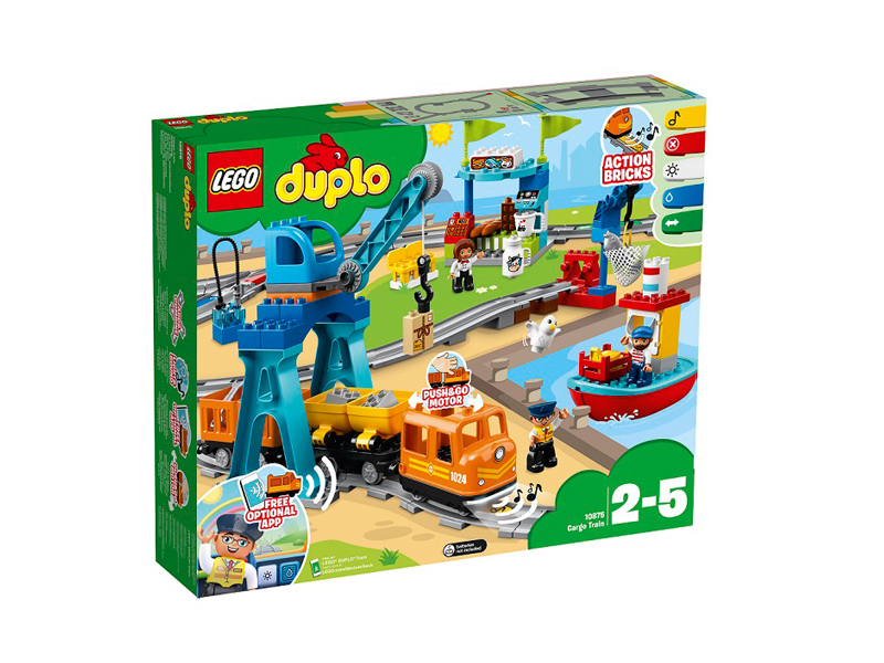 

Конструктор Lego Duplo Грузовой Поезд 10875, Грузовой Поезд