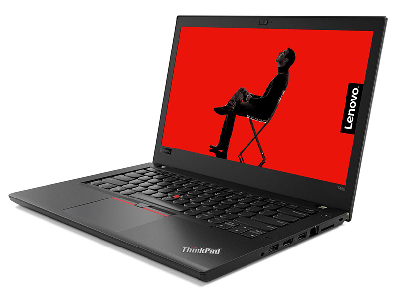 

Ноутбук Lenovo ThinkPad T480 20L50005RT (Intel Core i7-8550U 1.8 GHz/8192Mb/1000Gb + 16Gb SSD/No ODD/nVidia GeForce MX150 2048Mb/Wi-Fi/Bluetooth/Cam/14.0/1920x1080/Windows 10 64-bit), 20L50005RT