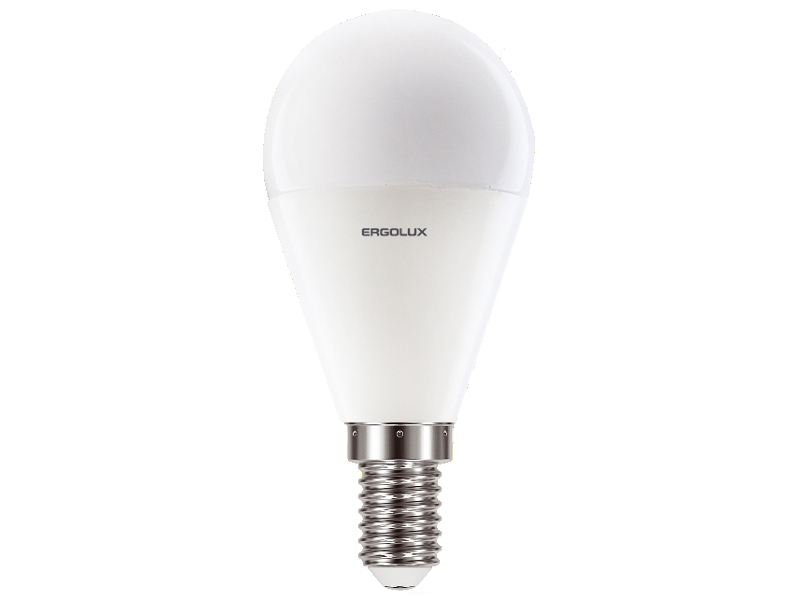 

Лампочка Ergolux LED-G45-9W-E14-3K 13173, LED-G45-9W-E14-3K
