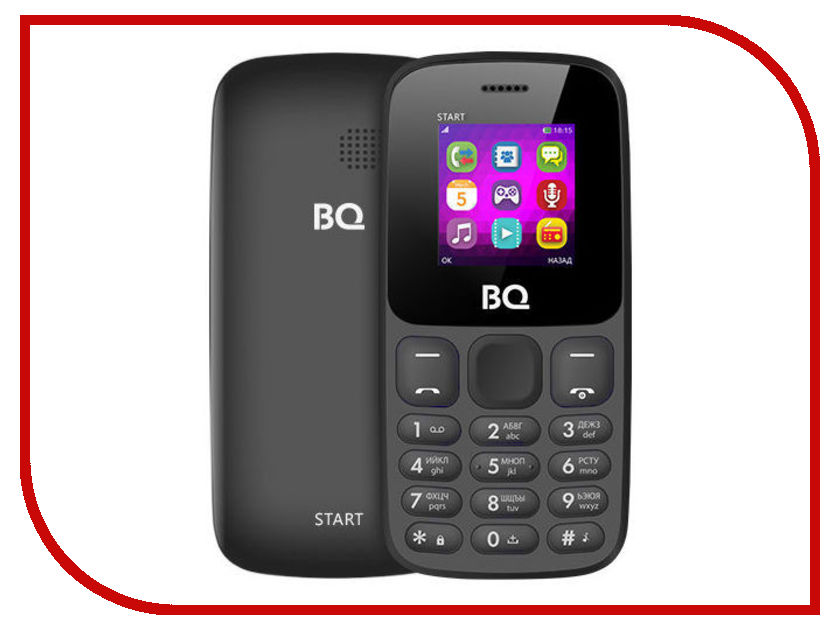 

Сотовый телефон BQ 1413 Start Grey, 1413 Start
