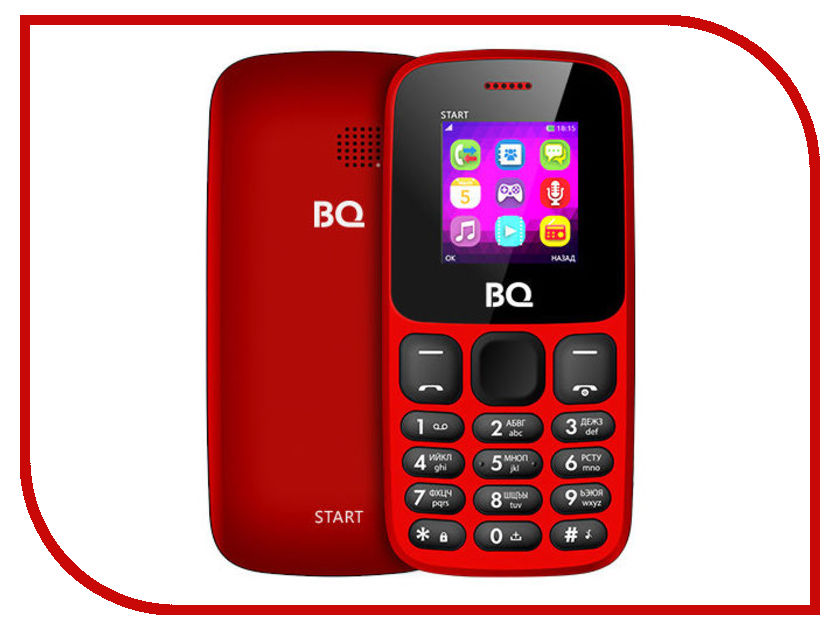 

Сотовый телефон BQ 1413 Start Red, 1413 Start