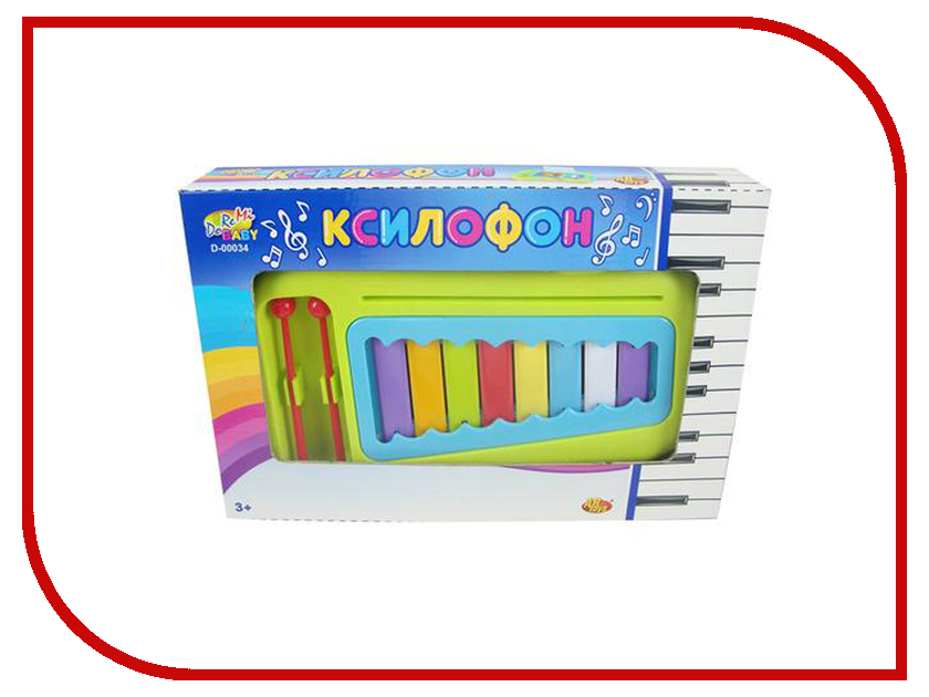 

Детский музыкальный инструмент ABtoys Ксилофон D-00034, Ксилофон