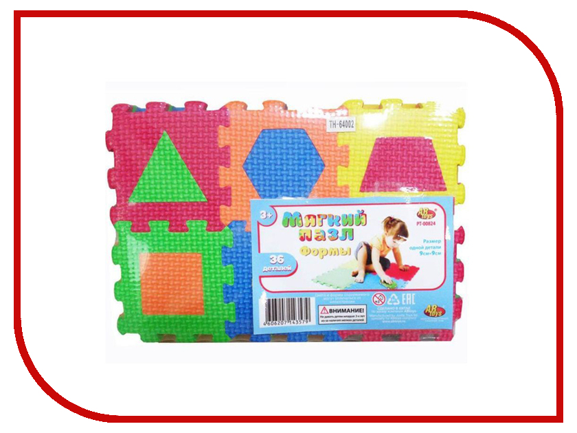 

Развивающий коврик ABtoys Изучаем формы PT-00824, PT-00824(WZ-A1772)