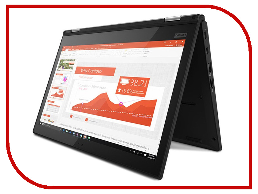 

Ноутбук Lenovo ThinkPad L380 Yoga Black 20M7002GRT (Intel Core i3-8130U 2.2 GHz/4096Mb/256Gb SSD/Intel HD Graphics/Wi-Fi/Bluetooth/Cam/13.3/1920x1080/Touchscreen/Windows 10 Home 64-bit), ThinkPad L380 Yoga