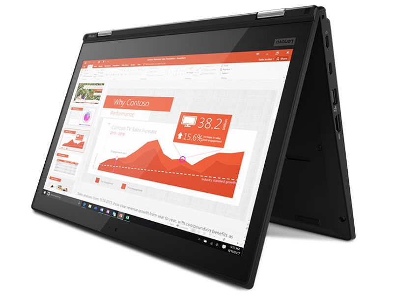 

Ноутбук Lenovo ThinkPad L380 Yoga Black 20M7002GRT (Intel Core i3-8130U 2.2 GHz/4096Mb/256Gb SSD/Intel HD Graphics/Wi-Fi/Bluetooth/Cam/13.3/1920x1080/Touchscreen/Windows 10 Home 64-bit), ThinkPad L380 Yoga