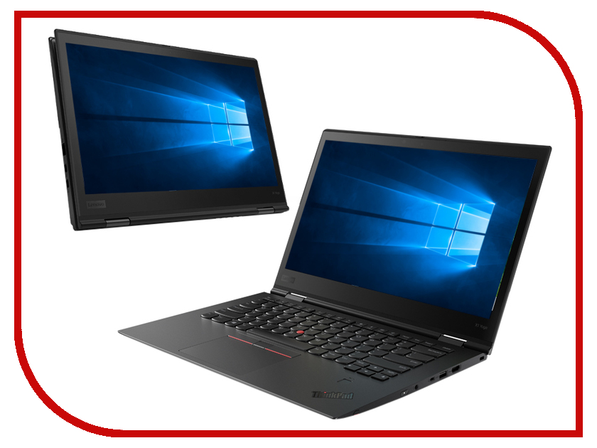 

Ноутбук Lenovo ThinkPad X1 Yoga 3rd Gen Black 20LD002HRT (Intel Core i5-8250U 1.6 GHz/8192Mb/256Gb SSD/Intel HD Graphics/LTE/Wi-Fi/Bluetooth/Cam/14.0/2560x1440/Touchscreen/Windows 10 Pro 64-bit), ThinkPad X1 Yoga 3rd Gen