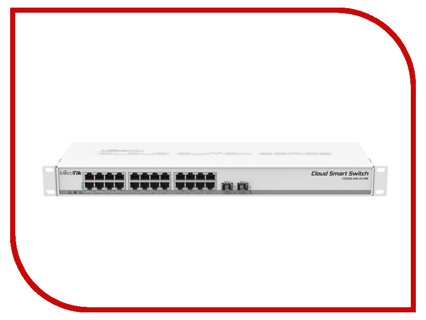 фото MikroTik Cloud Smart Switch CSS326-24G-2S+RM