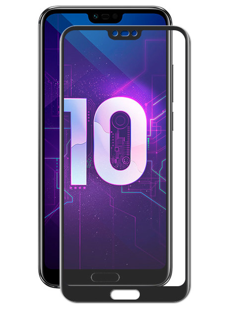 

Аксессуар Защитное стекло LuxCase для Honor 10 3D Black Frame 77933, Huawei Honor 10