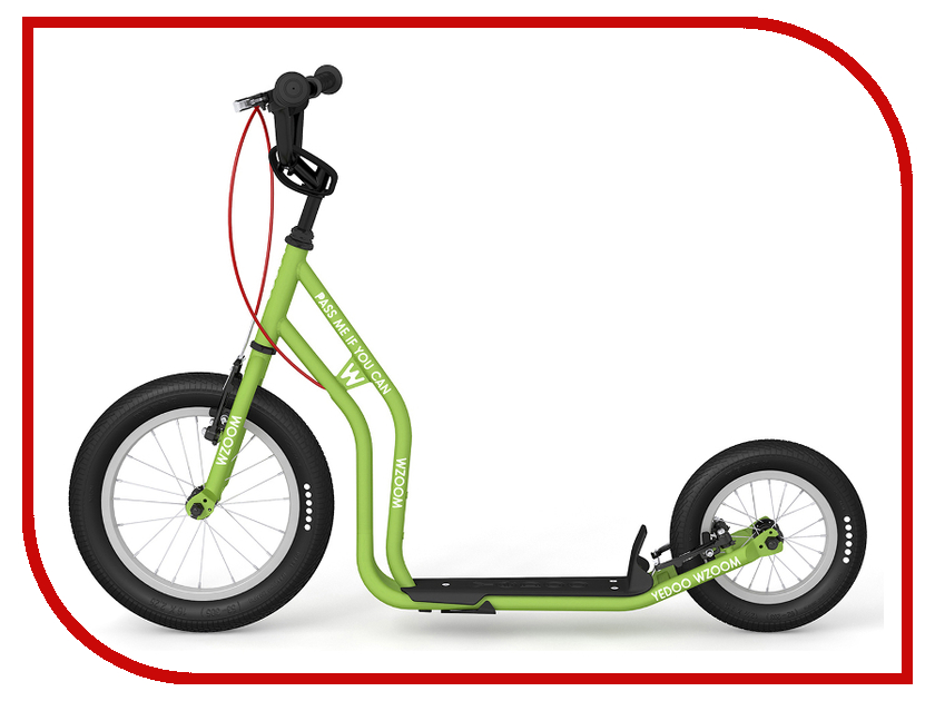 

Самокат Yedoo Wzoom New Green 110911, Wzoom New