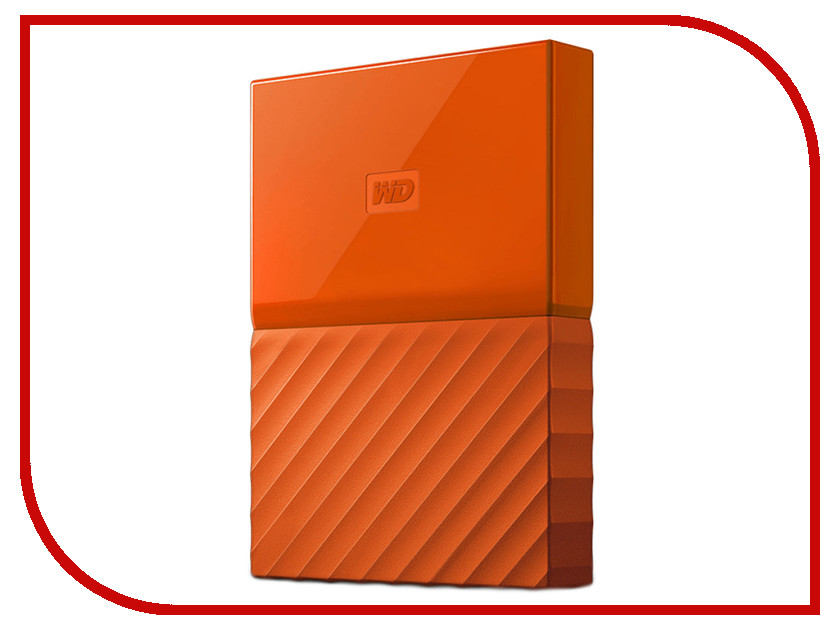 фото Жесткий диск Western Digital My Passport 2Tb Orange WDBLHR0020BOR-EEUE