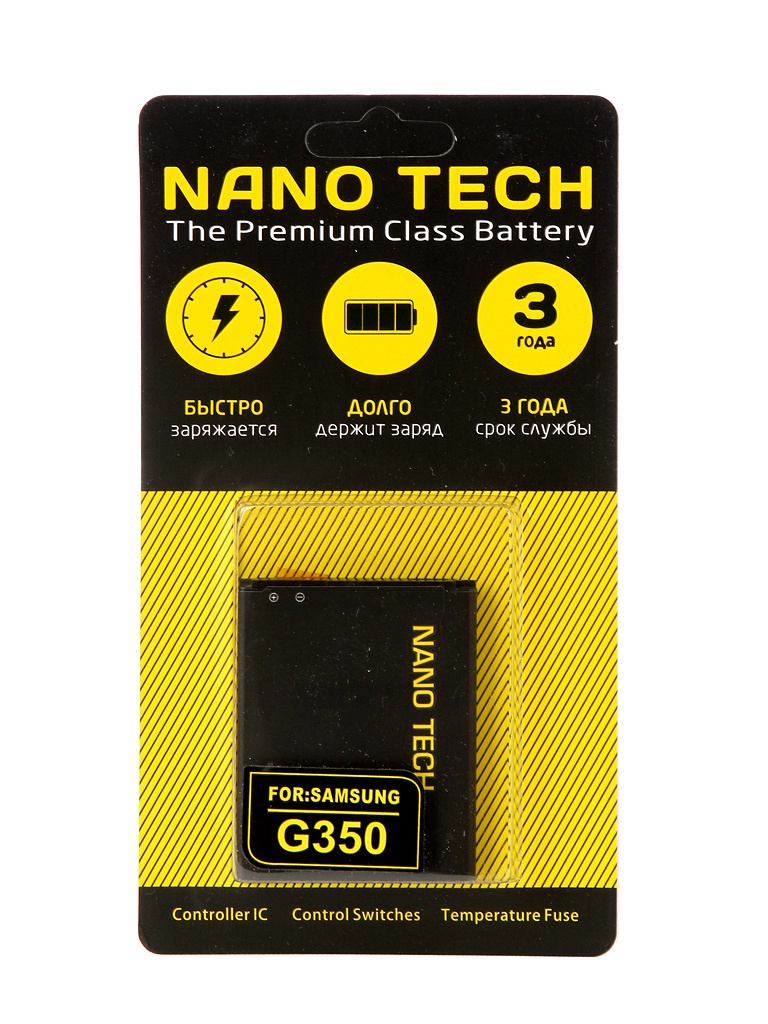 фото Аккумулятор Nano Tech 1800mAh для Samsung SM-G350E Galaxy Star / GT-i8262 Galaxy Core