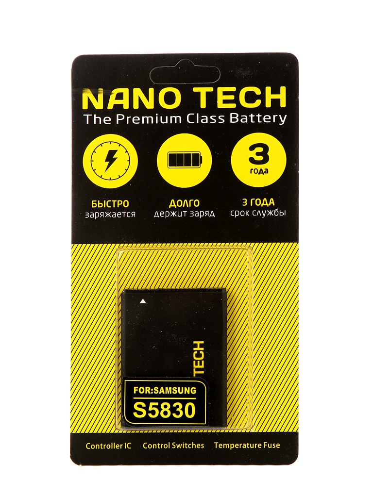 фото Аккумулятор Nano Tech 1350mAh для Samsung S5830/S5670/S6102