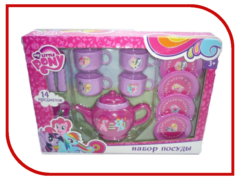 

Набор посуды Играем вместе My Little Pony B1361047-R, My Little Pony