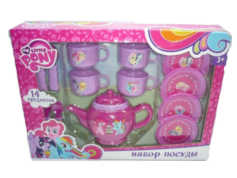 

Набор посуды Играем вместе My Little Pony B1361047-R, My Little Pony