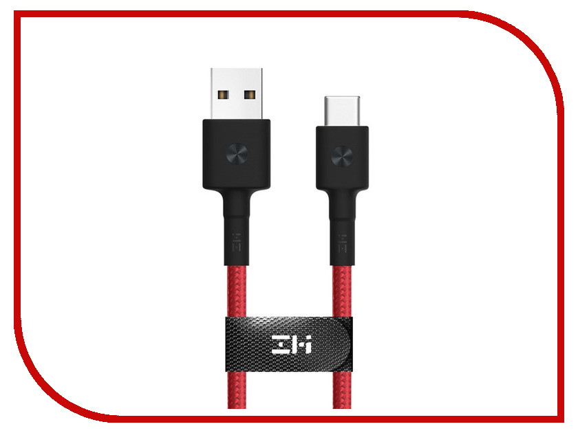 фото Аксессуар Xiaomi ZMI AL431 USB - Type-C 2m Red