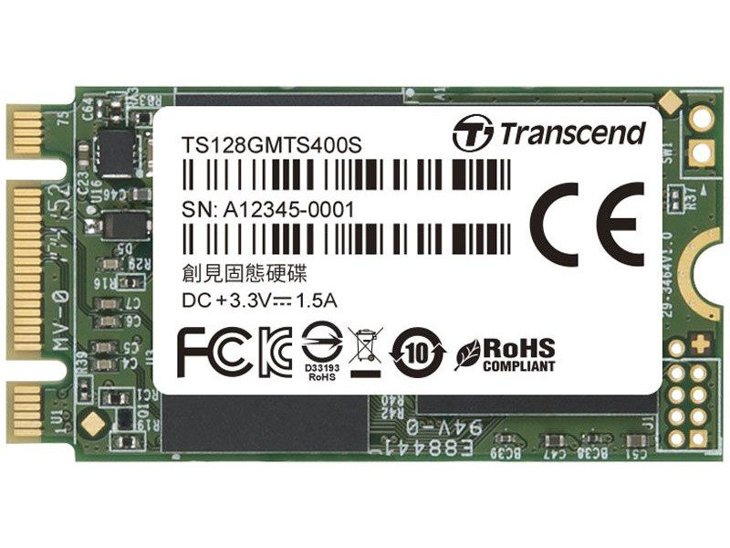 

Жесткий диск Transcend TS128GMTS400S 128Gb, MTS400