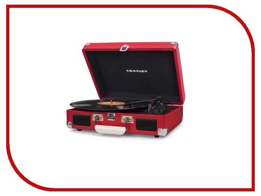 

Проигрыватель Crosley Cruiser Deluxe Portable CR8005D-RE, CR8005D-RE