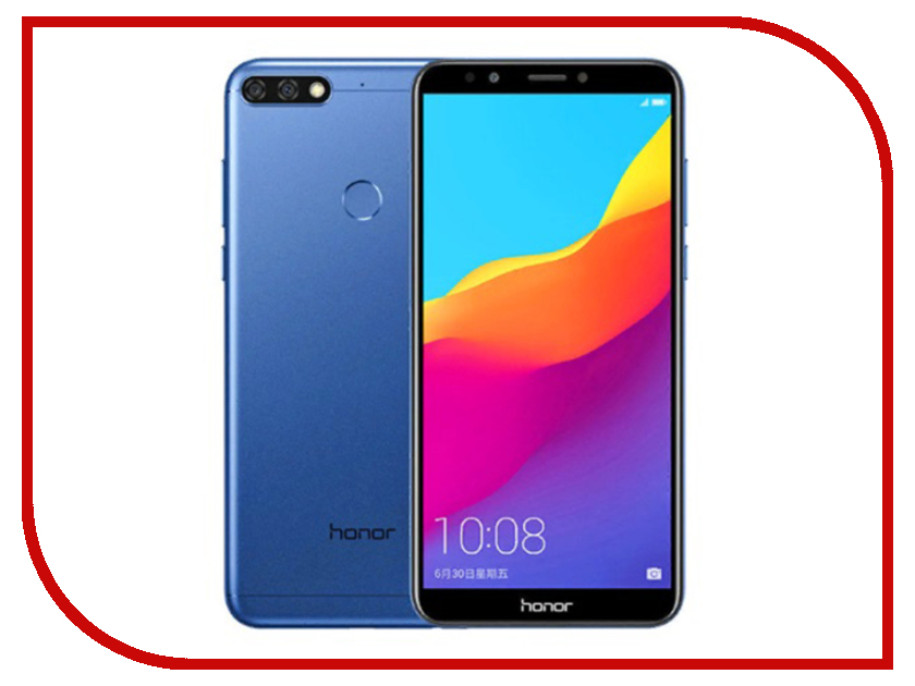 

Сотовый телефон Honor 7C Blue, 7C