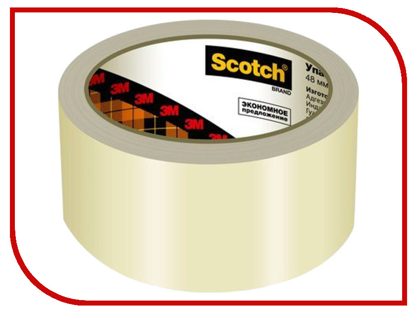 

Клейкая лента 3M Scotch 48m x 50m Transparent A2J, A2J