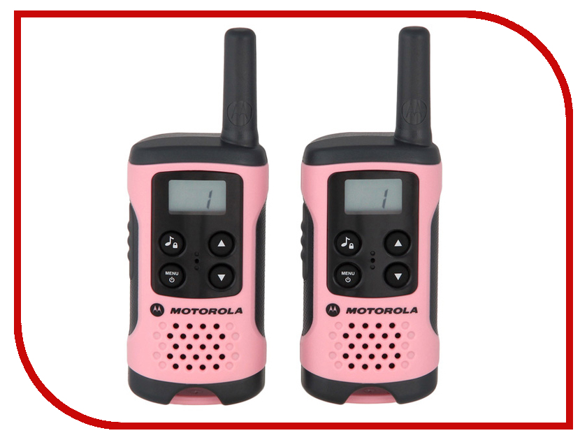

Рация Motorola TLKR-T41 Pink, TLKR-T41