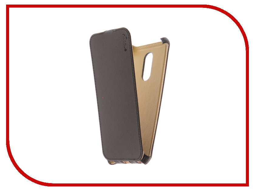 

Аксессуар Чехол Snoogy для Xiaomi Redmi 5 Plus Black Sn-XIA-5Plus-BLK-LTH
