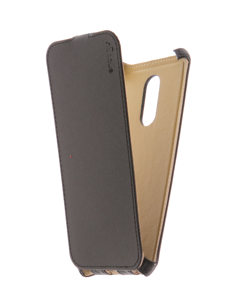 

Аксессуар Чехол Snoogy для Xiaomi Redmi 5 Plus Black Sn-XIA-5Plus-BLK-LTH