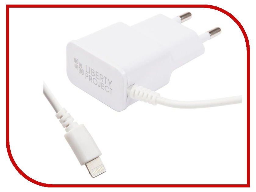 

Зарядное устройство Liberty Project 1А Apple 8 pin White 0L-00030221, 0L-00030221