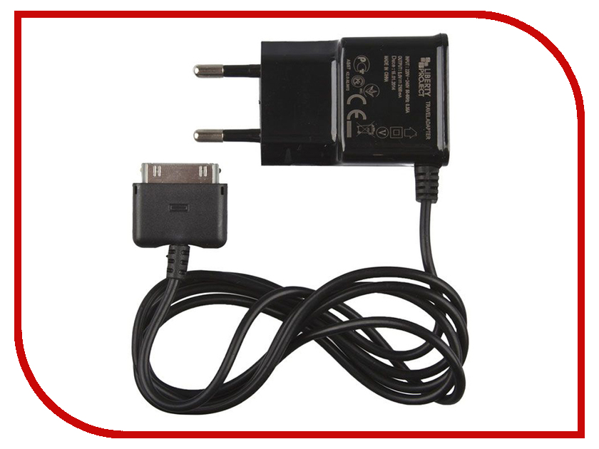 

Аксессуар Liberty Project 2.1A Apple 30 pin R0001412, R0001412