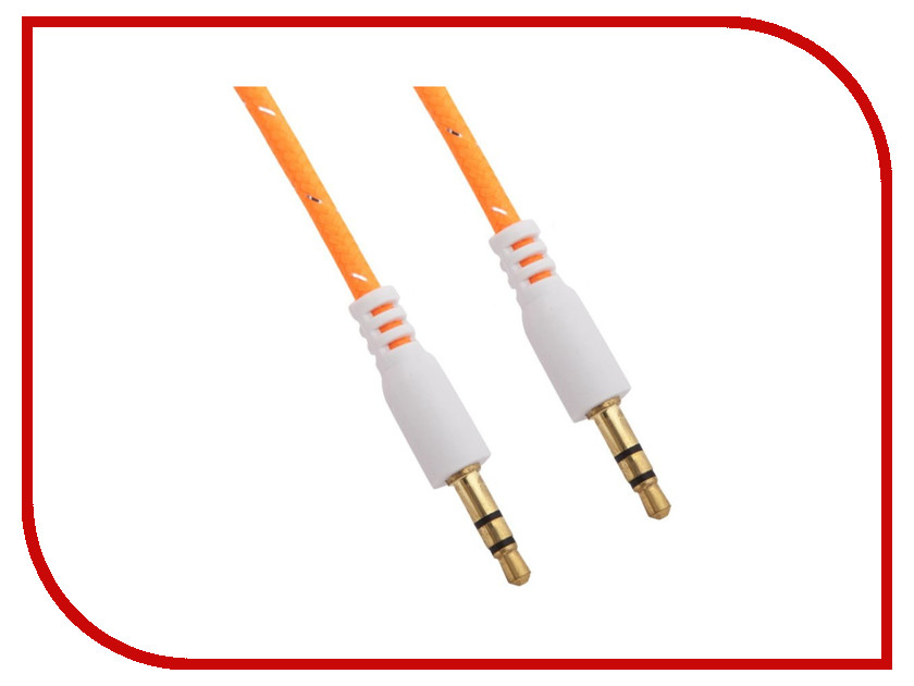 фото Аксессуар Аудиокабель Liberty Project miniJack 3.5mm - miniJack 3.5mm 1m Orange R0005774