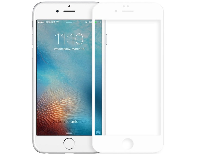 

Аксессуар Защитное стекло Liberty Project для APPLE iPhone 8 / 7 4D Acrylic frame White 0L-00033350, 0L-00033350