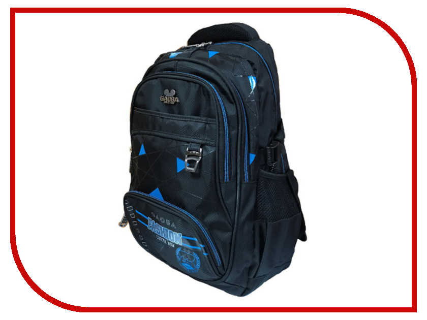 

Рюкзак Gaoba Fashion Black-Blue 6266, 6266