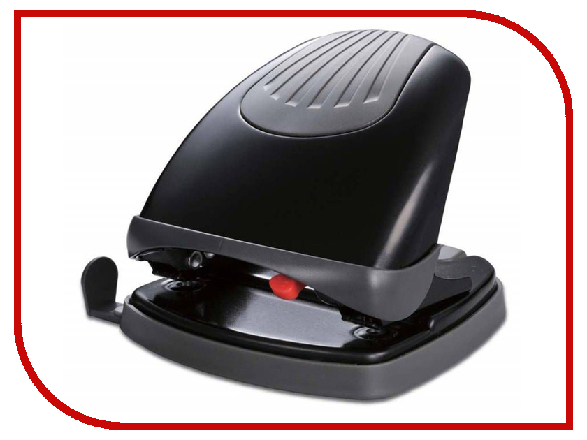 

Дырокол KW-triO Lever-Tech Effortless до 30л с линейкой Black 96Z8BLCK, 96Z8BLCK