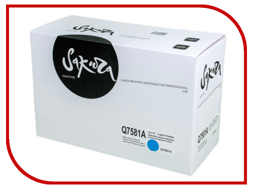 

Картридж Sakura SAQ7581A Cyan для HP Color LaserJet 3800/3800n/3800dn/3800dtn/CP3505n/CP3505dn/CP3505x 6000к, SAQ7581A