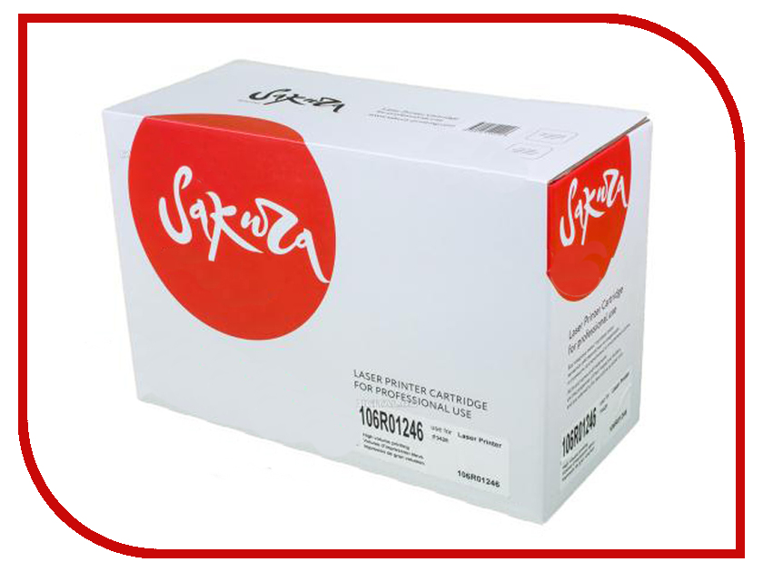 

Картридж Sakura SA106R01246 Black для Xerox Phaser 3428, SA106R01246