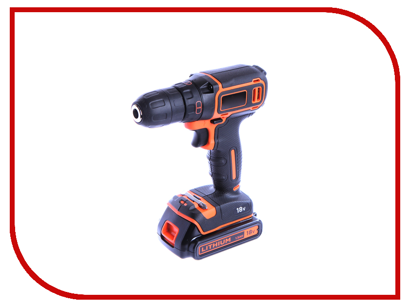 фото Электроинструмент BLACK+DECKER BDCDC18K