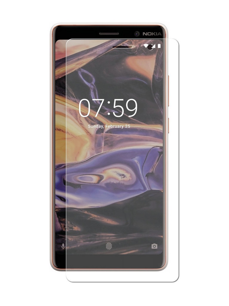 

Аксессуар Защитное стекло Onext для Nokia 7 Plus 2018 41768, Nokia 7 Plus