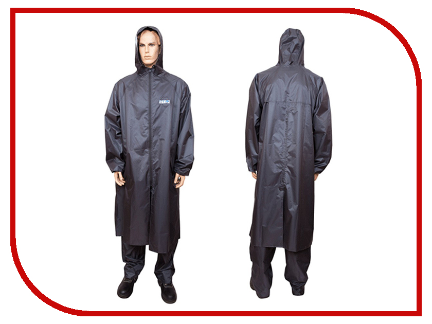 

Плащ-дождевик Water Proofline Membrane р.44-46/182-188 Grey, Membrane WPL