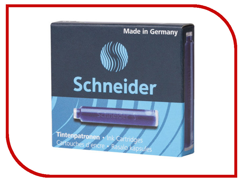 

Картриджи чернильные Schneider 6шт Blue 6603, 6603