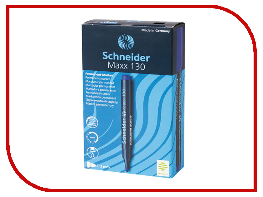 

Маркер Schneider Maxx 130 1-3mm Blue 113003, Maxx 130